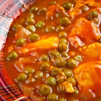 India4U Bern Mattar Mushroom – Pea and mushroom curry